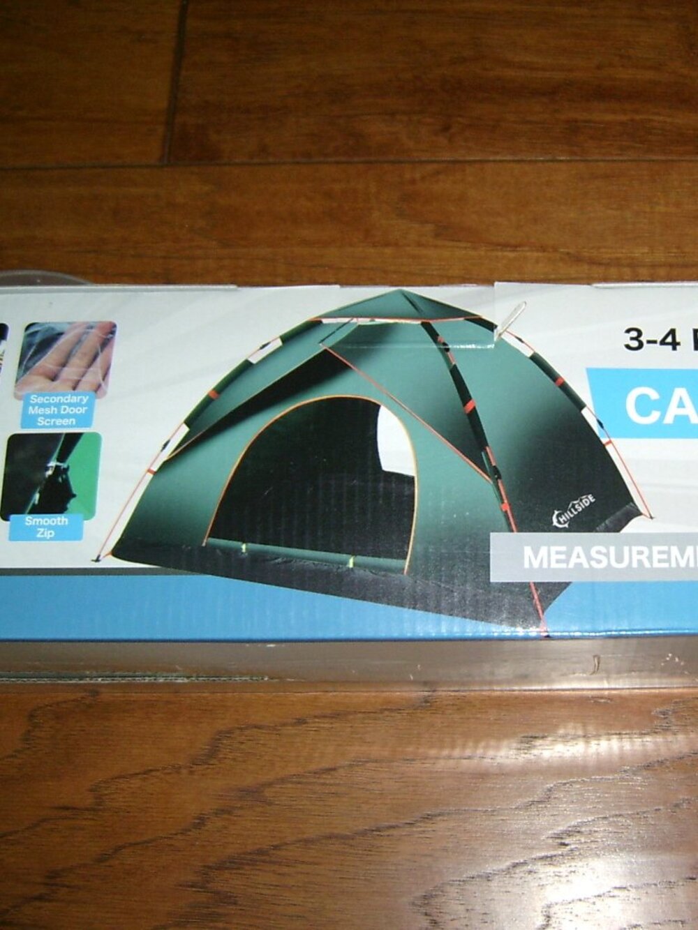 Hillside 3-4 People Pop Up Tent - New in Box